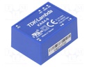 Converter: AC/DC; 4W; Uout: 9VDC; Iout: 444mA; 75%; Mounting: THT