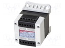 Transformer: mains; 250VA; 230VAC,400VAC; 24V; 48V; DIN; IP20
