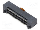 Connector: PCB to PCB; female; PIN: 60; 0.5mm; ERF5; gold-plated