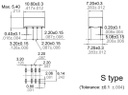 Relay: electromagnetic; DPDT; Ucoil: 3VDC; 0.3A/125VAC; 2A/30VDC