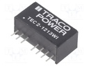Converter: DC/DC; 2W; Uin: 4.5÷18V; 15VDC; Iout: 134mA; SIP8; 4.5g