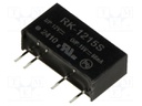 Converter: DC/DC; 1W; Uin: 10.8÷13.2V; Uout: 15VDC; Iout: 66mA; SIP7