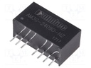 Converter: DC/DC; 3W; Uin: 18÷36V; Uout: 9VDC; Uout2: -9VDC; SIP8
