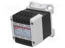 Transformer: safety; 500VA; 230VAC; 230V; IP20; Mounting: DIN