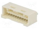 Socket; wire-board; male; CLIK-Mate; 1.5mm; PIN: 10; THT; 2A; tinned