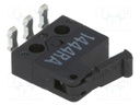 Microswitch SNAP ACTION; with lever with roller simulation