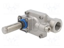 Electromagnetic valve; G 1/2"; brass; EPDM; EV220B; Valve: 2/2 NC