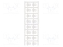 Relay: interface; SPST-NO; Ucntrl: 12VDC; 100mA; 24÷230VAC; DIN
