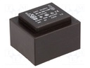 Transformer: encapsulated; 4.5VA; 230VAC; 9V; 500mA; Mounting: PCB