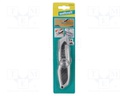 Knife; universal; Handle material: metal