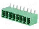 Pluggable terminal block; 3.5mm; ways: 8; angled 90°; socket; male