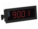 Meter: programmable; digital,programmable; LED; 4 digit; IP65
