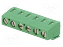 TERMI-BLOK PCB MOUNT 6P