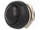 Switch: push-button; Pos: 2; 1A/250VAC; black; Illumin: none; none