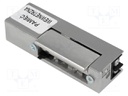 Electromagnetic lock; 7÷14VDC; W: 20mm; H: 89mm; Mounting dp: 29mm