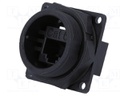 Coupler; RJ45; DC; PIN: 8; Cat: 6; Layout: 8p8c; both sides socket
