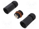 Socket; coupler; Cat: 6a; shielded; Layout: 8p8c; RJ45 socket x2
