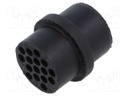 Industrial connector 18.4501 E2-15PE/B