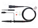 Probe: for oscilloscope; passive; 60MHz; Uin max: 600V; BNC plug