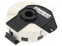 Label; Colour: white; Character colour: black; V: glued; 24mm