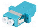 Transition: adapter; OM3; LC/UPC,both sides; 50/125um; -40÷85°C