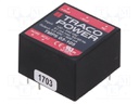 Converter: AC/DC; 3W; Uout: 5VDC; Iout: 600mA; 72%; Mounting: PCB