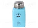 Dosing bottles; 200ml; Features: built-in pump; ESD; Colour: blue
