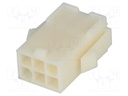 Plug; wire-wire/PCB; male; Mini Universal MATE-N-LOK; 4.14mm