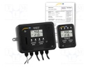 Meter: gas detector; Range: 0÷50000 CO2; Temp: 0÷50°C; Display: LCD