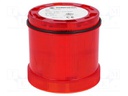 Signaller: lighting; continuous light; Colour: red; bulb BA15D