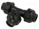 Splice terminal: clamping; 20mm; for PE pipes; Plast
