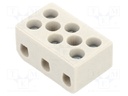 Connector: terminal block; ceramics