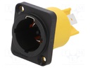 Socket; loudspeaker; male; PIN: 3; 16A; 250V; thermoplastic; IP65