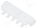 Contacts locking plate; 3mm; PIN: 10; Layout: 2x5