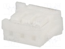 Plug; wire-board; female; 1.5mm; PIN: 3; w/o contacts; for cable
