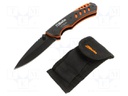 Knife; folding; Material: stainless steel