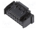 Plug; wire-board; female; DF51K; 2mm; PIN: 16; w/o contacts
