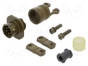 Connector: circular; plug; PT/451