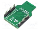 Click board; Bluetooth; I2C,UART; RN4678; mikroBUS connector