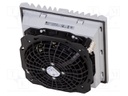 Fan: AC; fan tray; 115VAC; 280m3/h; 54dBA; IP54; 255x255x129mm