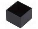 Enclosure: designed for potting; X: 18.4mm; Y: 18.4mm; Z: 13.5mm