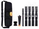 Tripod; 5.1kg; 730x220x245mm; black; for meter,test probes