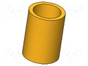 Sleeve for test probe; Contacts: brass; Features: magnetic; L: 3mm