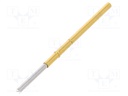 Test probe; Operational spring compression: 6.4mm; 3A; Ø: 1.3mm