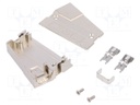 Plug housing; PIN: 50; shielded; Locking: latch; Mat: steel; angled