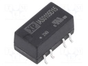 Isolated Board Mount DC/DC Converter, ITE, 2 Output, 1 W, 15 V, 34 mA, -15 V