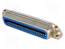 Connector: Centronics; socket; female; PIN: 50; soldering