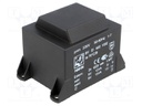 Transformer: encapsulated; 30VA; 230VAC; 9V; 9V; 1667mA; 1667mA