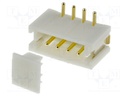 Socket; wire-board; male; 1.5mm; PIN: 4; SMT; 100V; 1A; tinned; 20mΩ