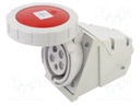 Connector: AC supply 3-phase; socket; female; 32A; 400VAC; IP67